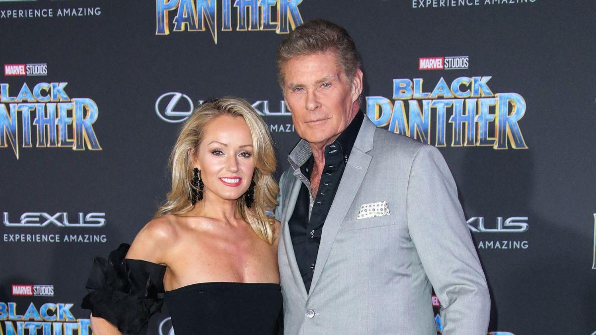 Hayley Roberts was spotted helping Hasselhoff during a hike months after his recent operations.