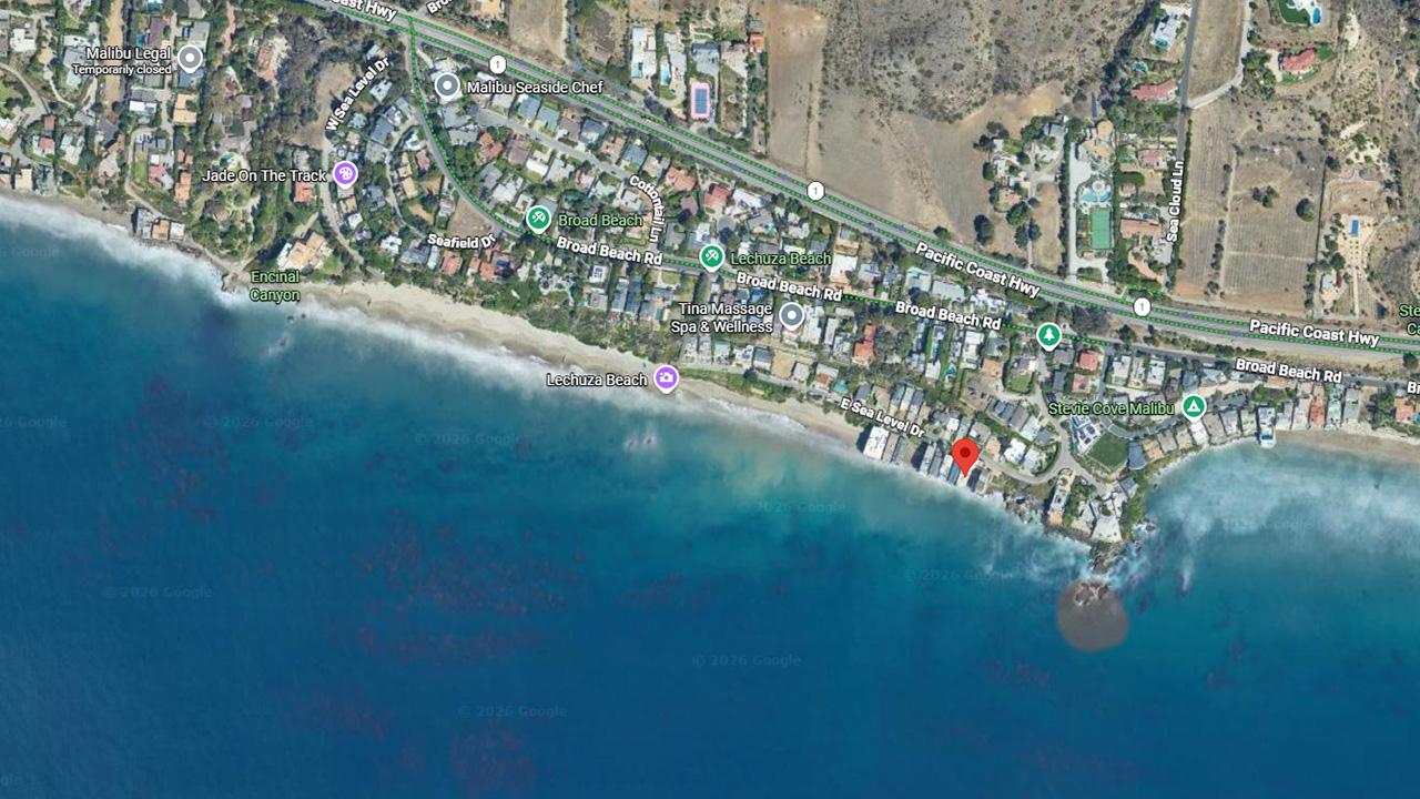 Strong winds and waves from Hurricane Marie caused coastal erosion.
