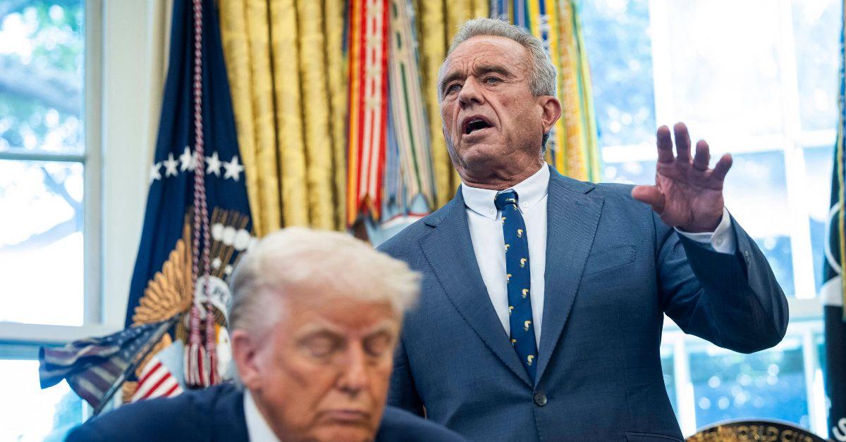 Photo of Donald Trump and Robert F. Kennedy Jr.