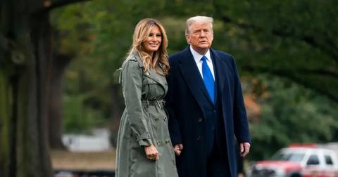 melania barron spotted leaving trump tower luggage donald birthday