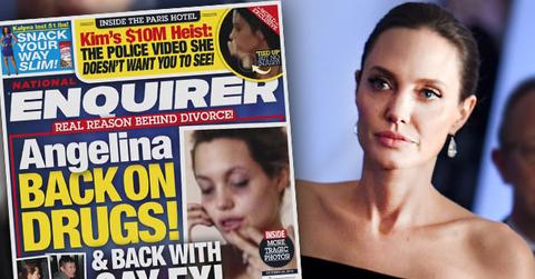 angelina jolie drug scandal brad pitt divorce