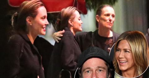 Angelina Jolie Resurfaces Brad Pitt Jen Aniston Birthday Party