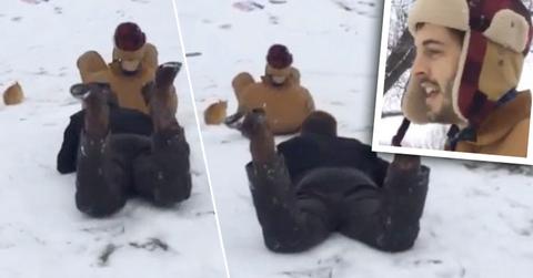 Derick Dillard Cat Sledding