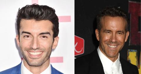Composite photo of Justin Baldoni, Ryan Reynolds