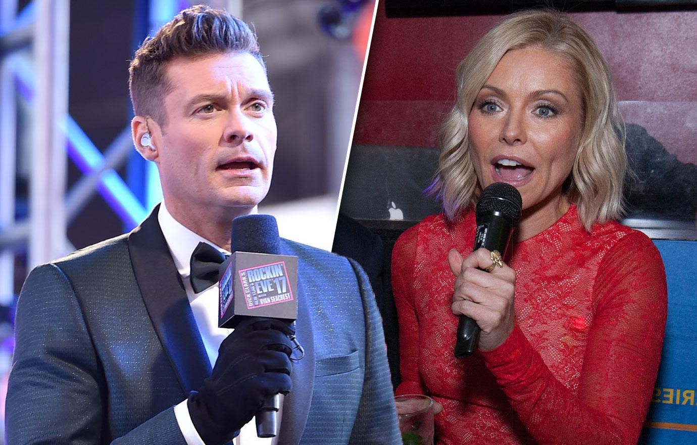 Kelly Ripa Ryan Seacrest Live Feud