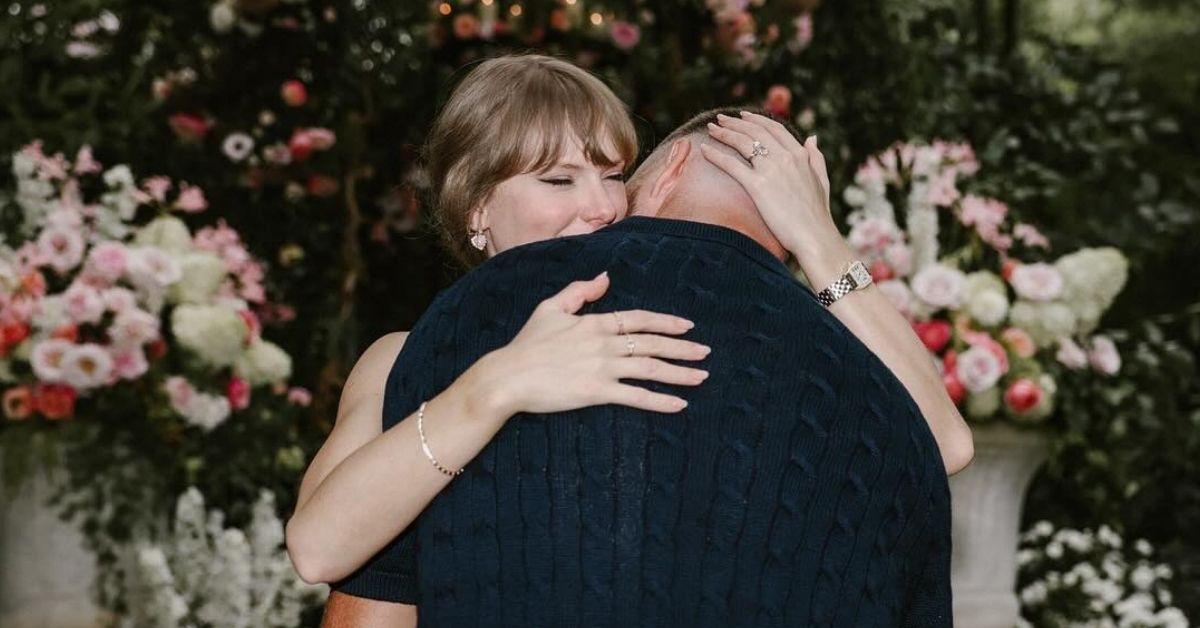 Picture of Travis Kelce and Taylor Swift