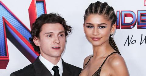 picture of Tom Holland and Zendaya