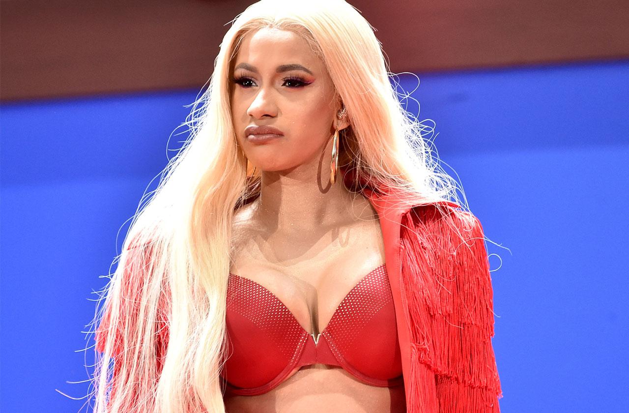 cardi b arrested strip club throwing chairs