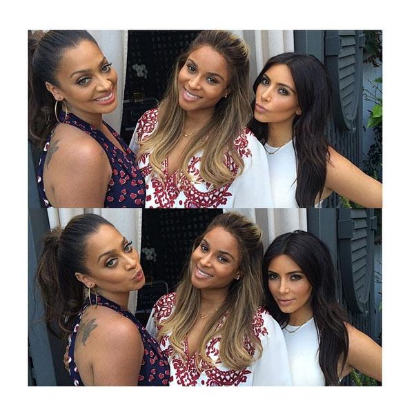 Kim Kardashian, LaLa Vasquez And Ciara Tweet Photos From Ciara's Baby(02)