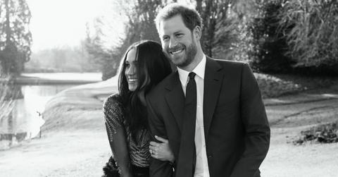 Prince Harry and Meghan Markle smile in official engagement photos