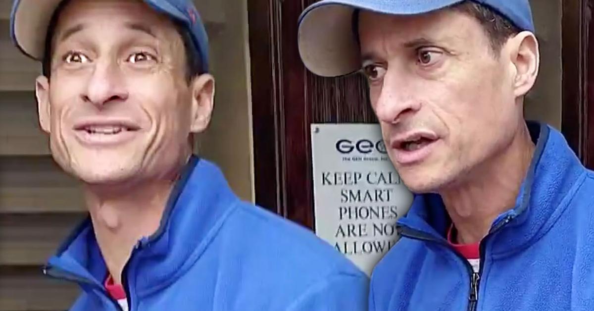 Shocking Video Ex Congressman Anthony Weiner Grabs Food Outside