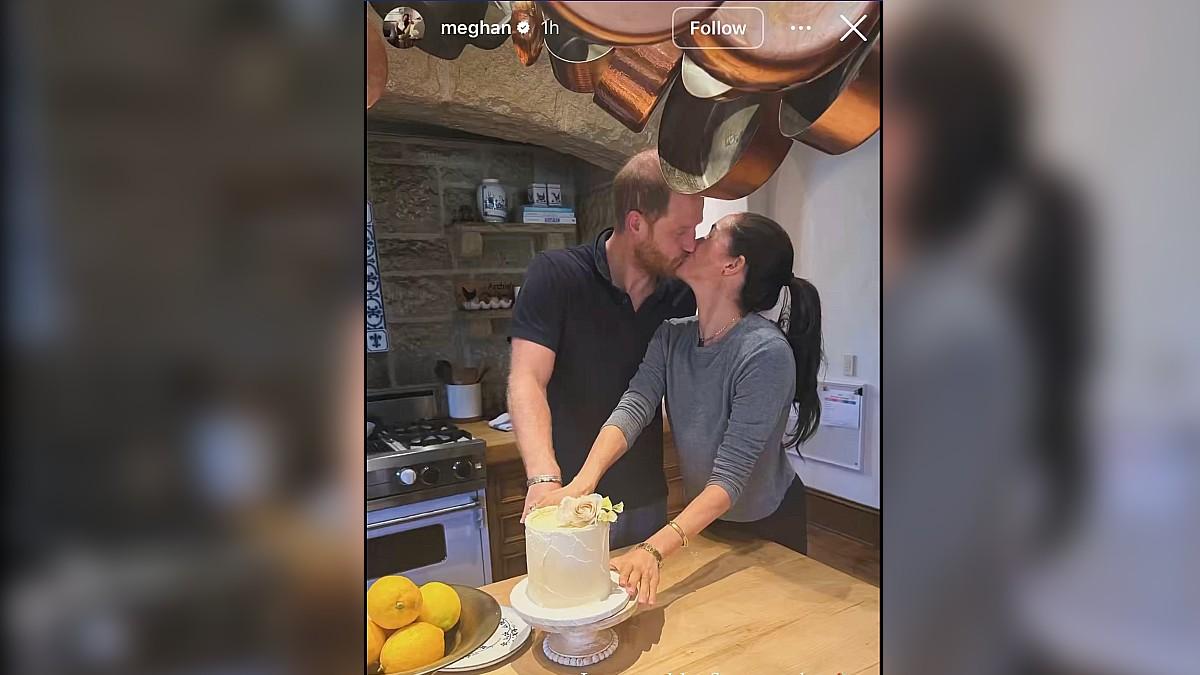 Photo of Prince Harry and Meghan Markle