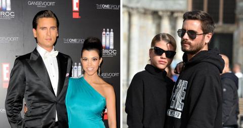 scott disick kourtney kardashian and sofia richie