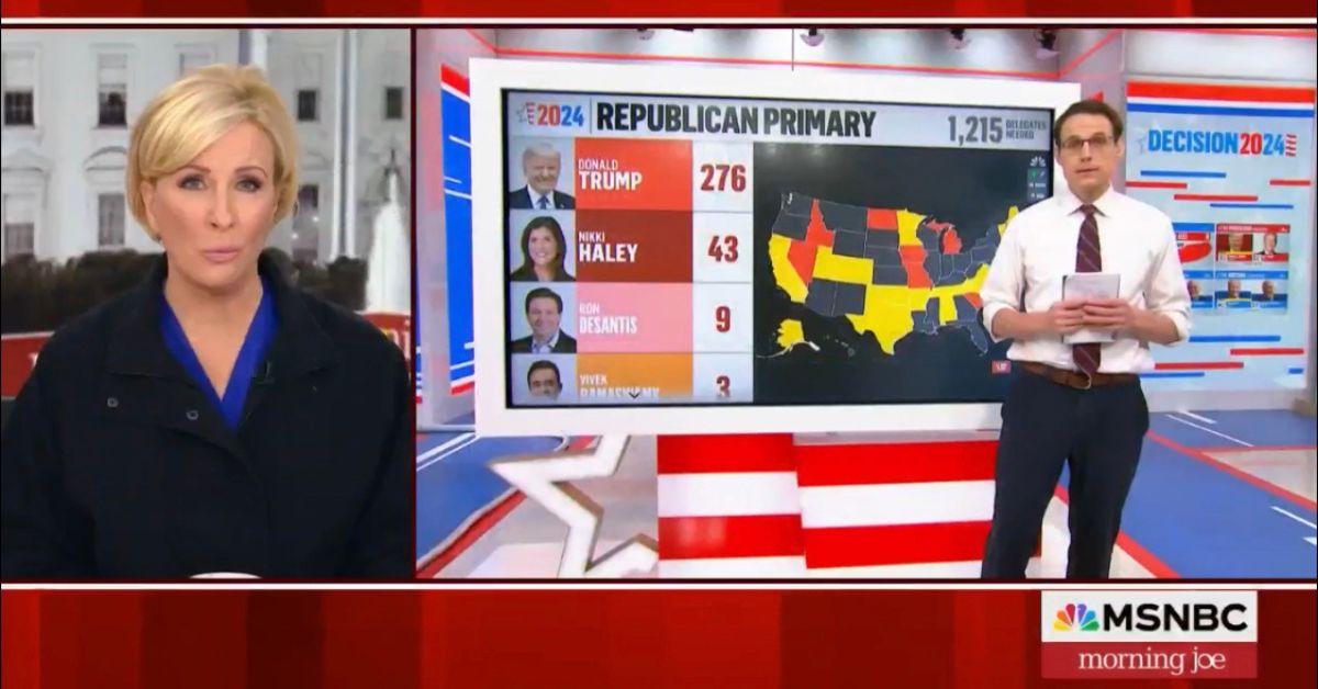 Msnbc Primary Map 'Morning Joe' Reported Nikki Haley Was Still in GOP Primary Race HOURS ...