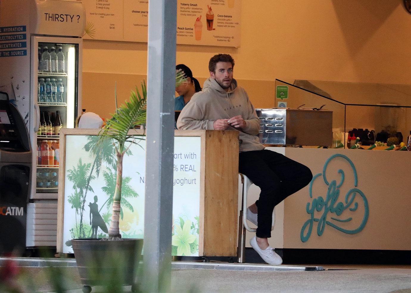 Liam Hemsworth Somber In First Photos Since Miley Cyrus Split