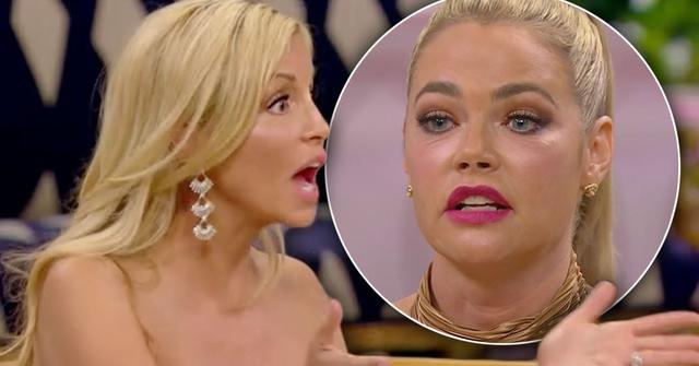 Camille Grammer Storms Off RHOBH Set After Denise Richards Fight