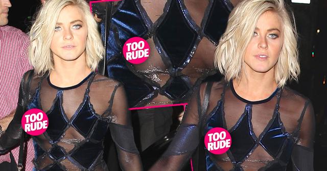 Julianne Hough Wardrobe Malfunction Photos