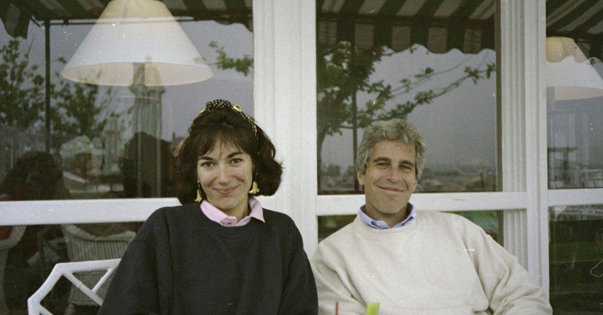 Photo of Jeffrey Epstein and Ghislaine Maxwell