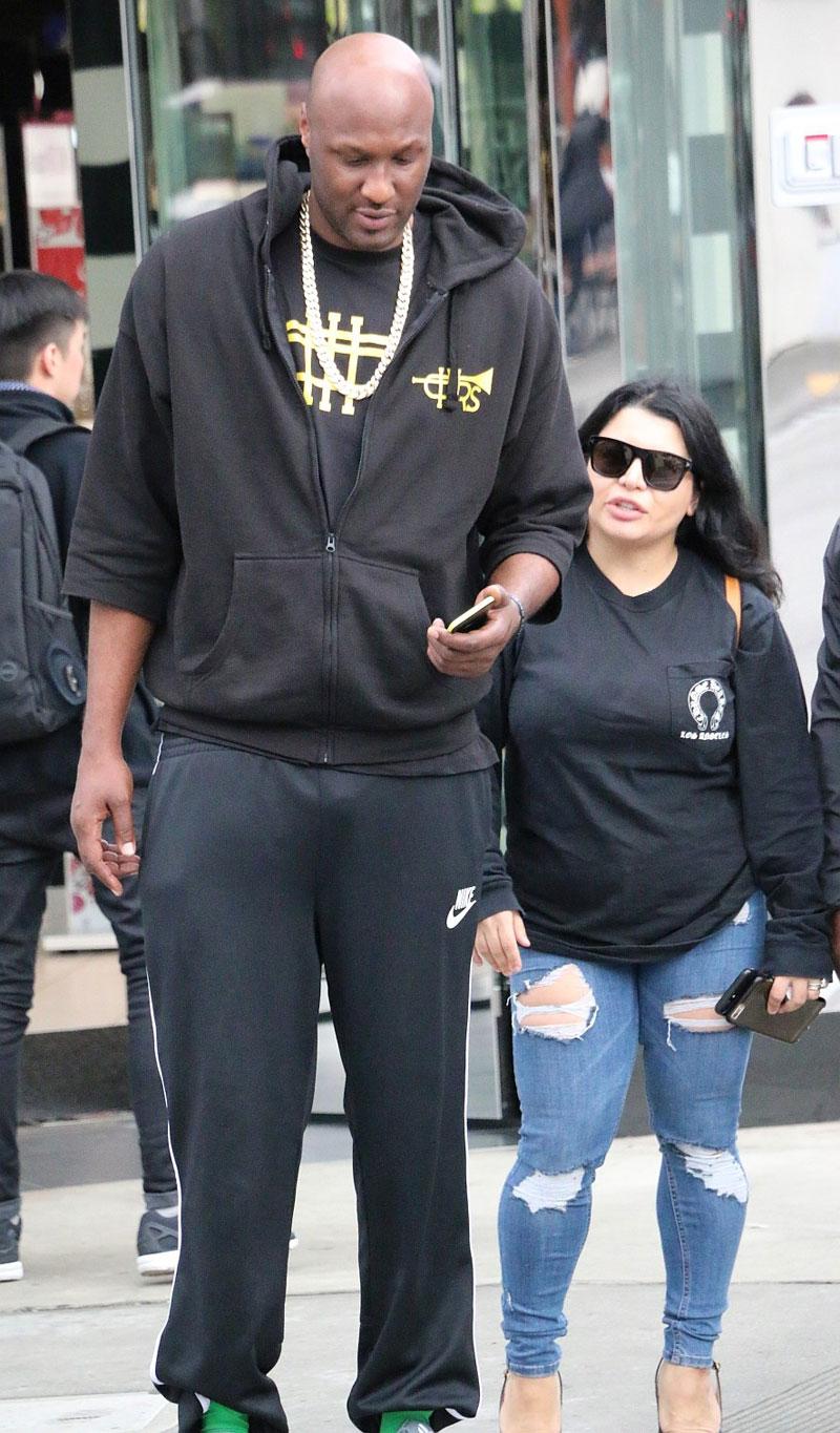 Lamar Odom Rehab First Appearance