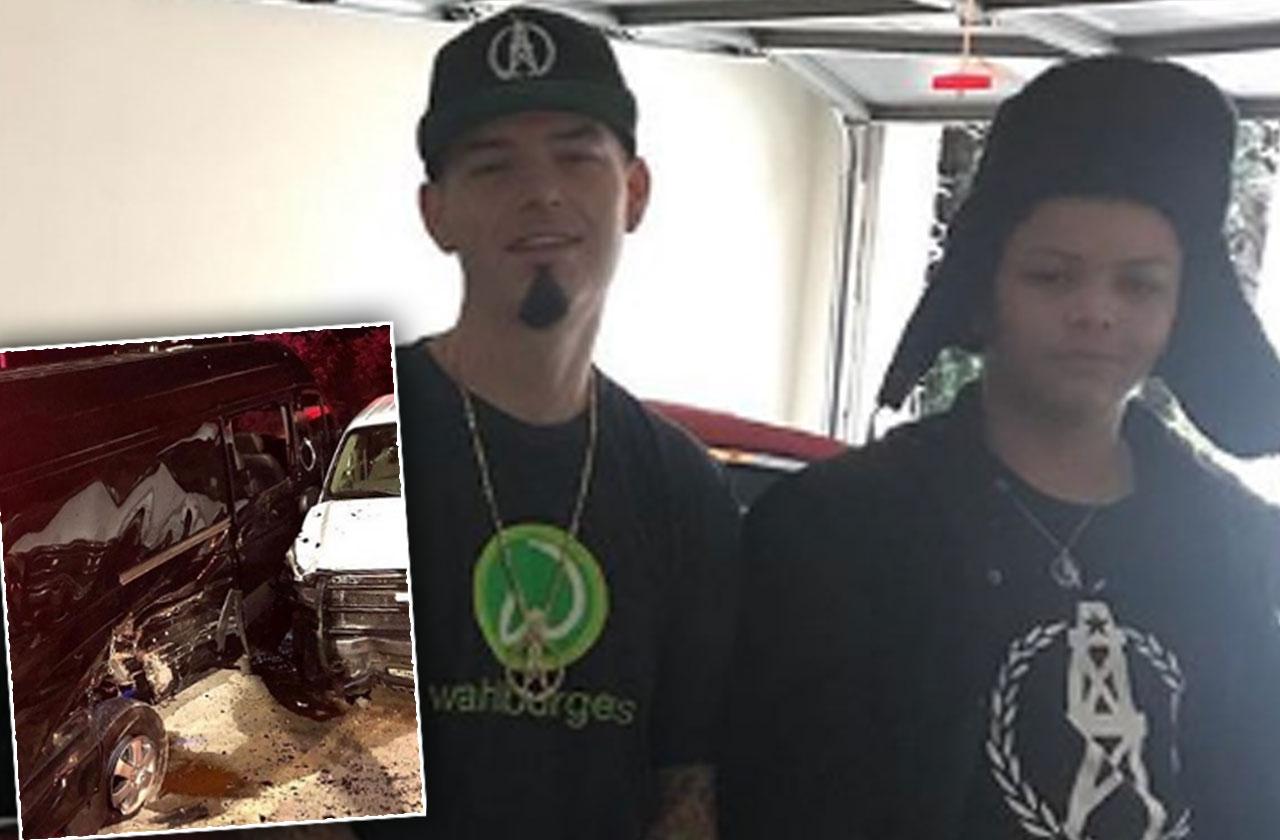 Rapper Paul Wall Car Crash Son Photos