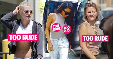 //braless celebs nipples paris jackson chrissy teigen kim kardashian pp