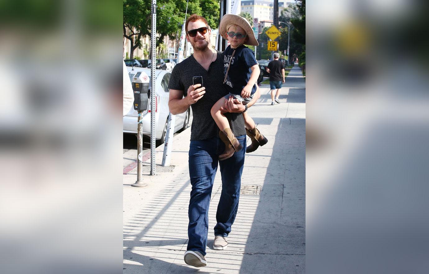 Chris Pratt son jack after divorce