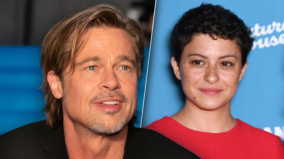 brad pitt younger alia shawkat getting closer amid romance rumors pp