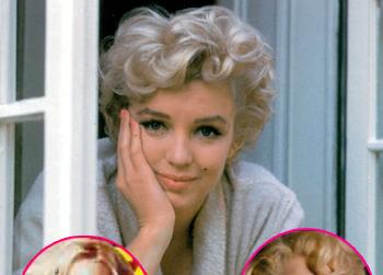 //lindsay lohan marlyn monroe