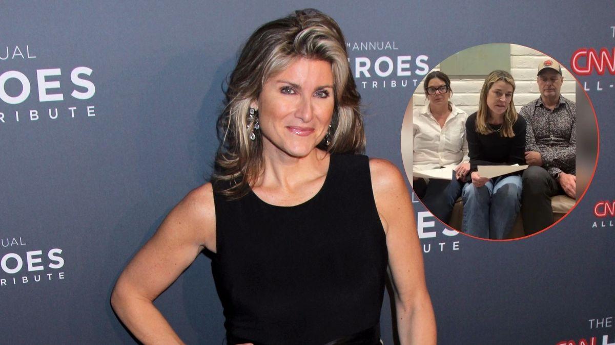 Composite photo of Ashleigh Banfield and Savannah Guthrie's family