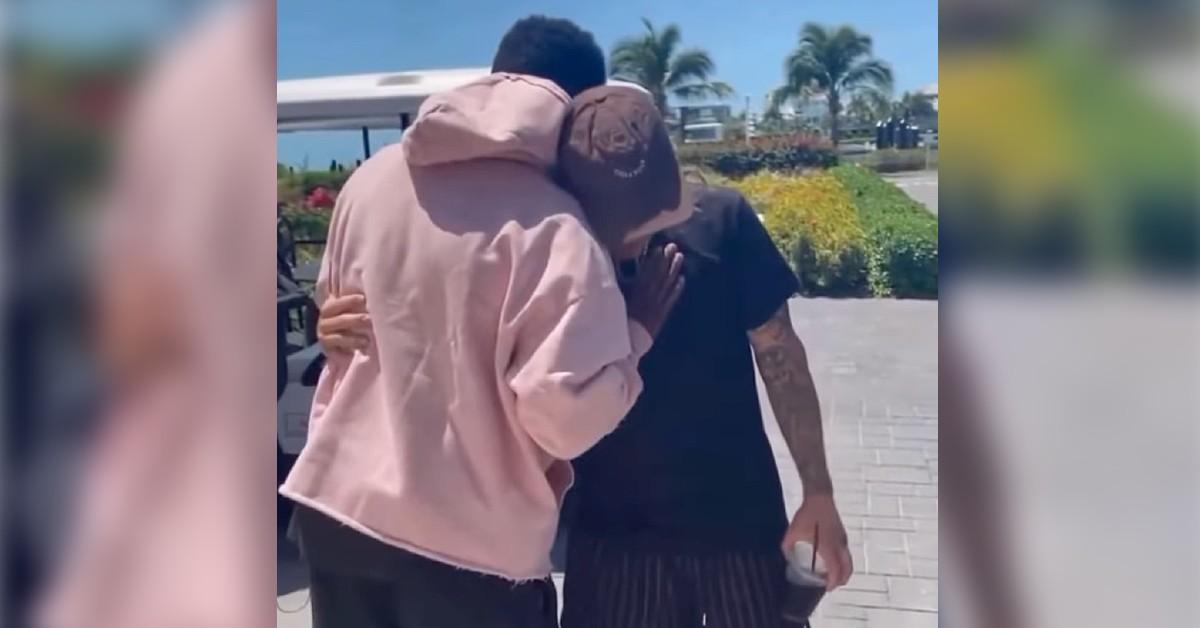 chilling video of diddy carrying out mafia style frisk of young justin bieber for wire resurfaces as fears grow over shockingly skinny singers mental health