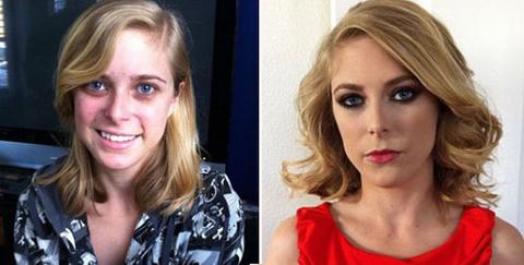 Ten Porn Stars Without Makeup