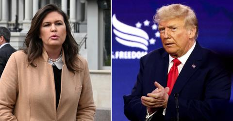 trump fat shamed sarah huckabee sanders in white house pp