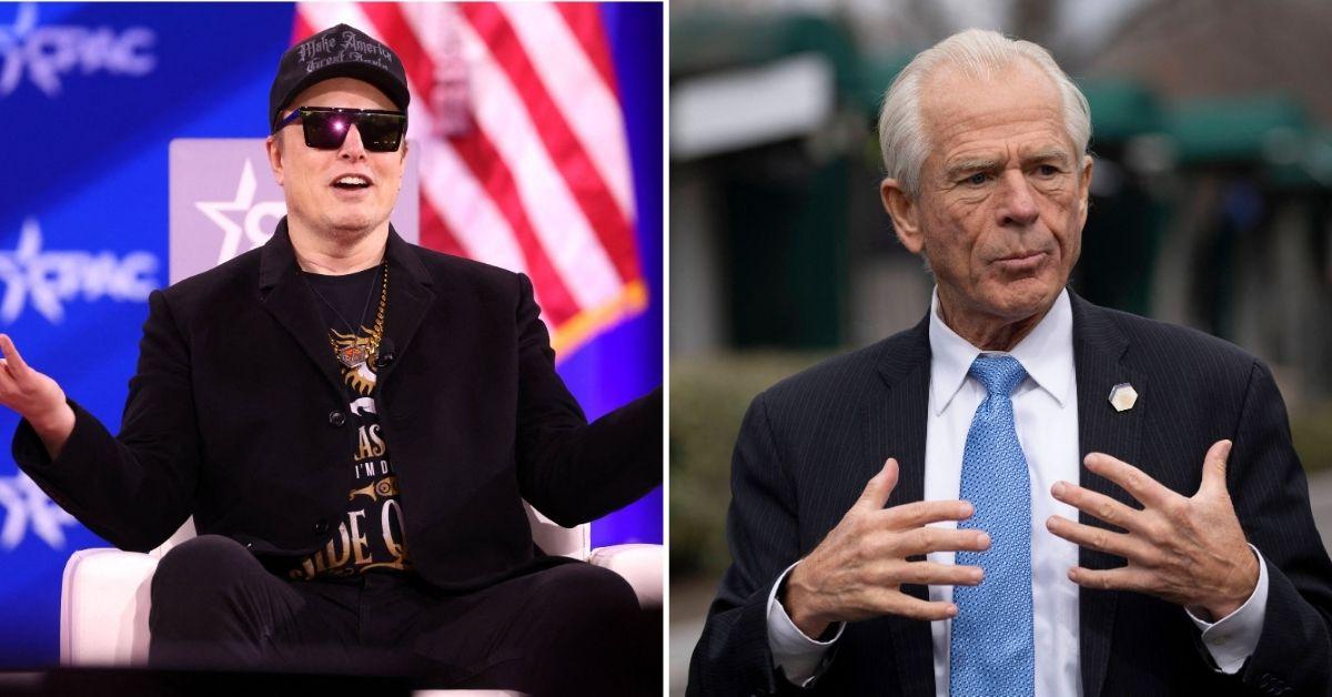 Elon Musk Brands Peter Navarro a 'Moron' After Trump's Trade Advisor Rips Tesla — As Billionaire's Supporters Turn On Him Following 'Disrespectful' Rant