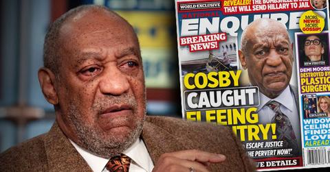 bill cosby fleeing country