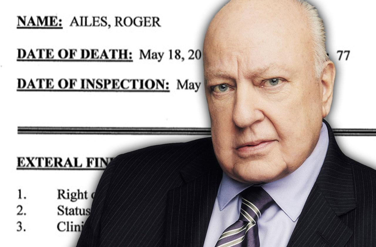 //roger ailes medical examiner report pp