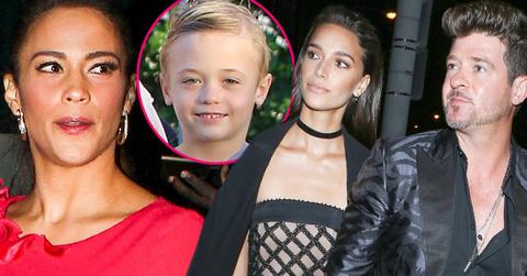 Robin Thicke Paula Patton Custody Fight Monitor Julian Scared