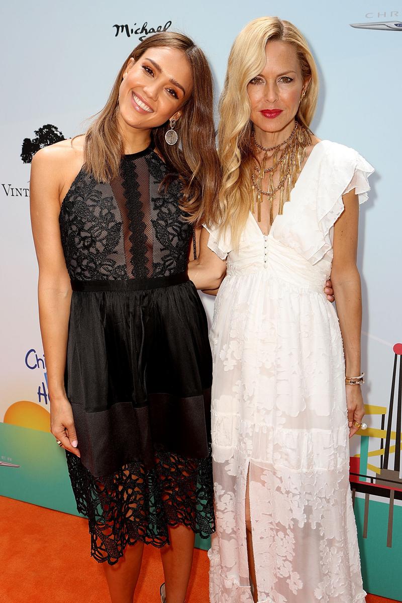 //Jessica Alba and Rachel Zoe at Children Mending Hearts and Vintage Grocers Presents the th Annual Empathy Rocks