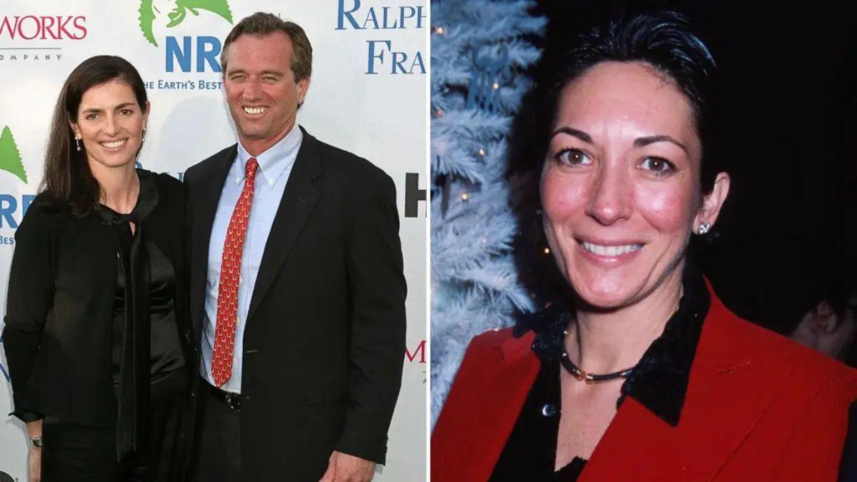 Photo of Robert F. Kennedy Jr., Mary Richardson, Ghislaine Maxwell