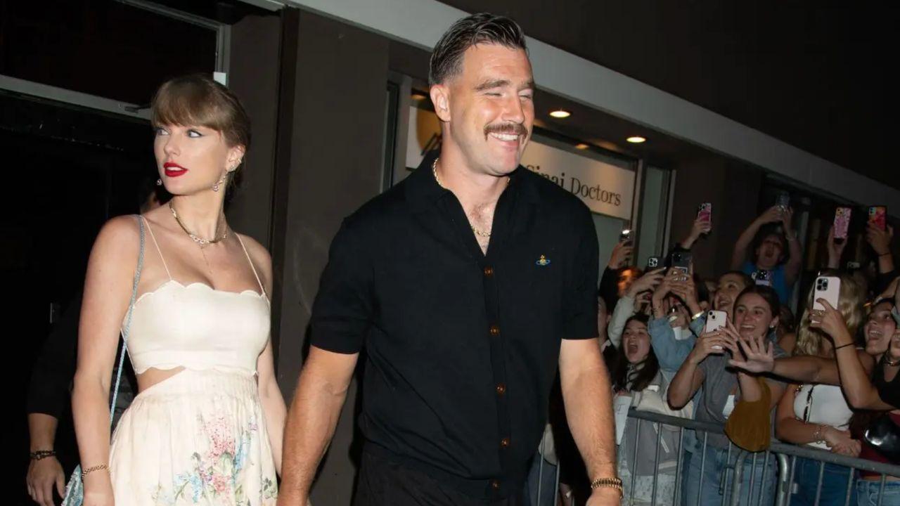 Photo of Taylor Swift and Travis Kelce