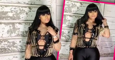 //blac chyna bodysuit cleavage camel toe pp