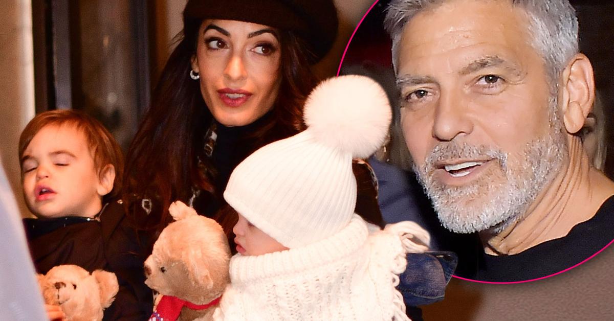 Clooney Not Spotted With Twins Amid Amal Clooney Marriage Drama