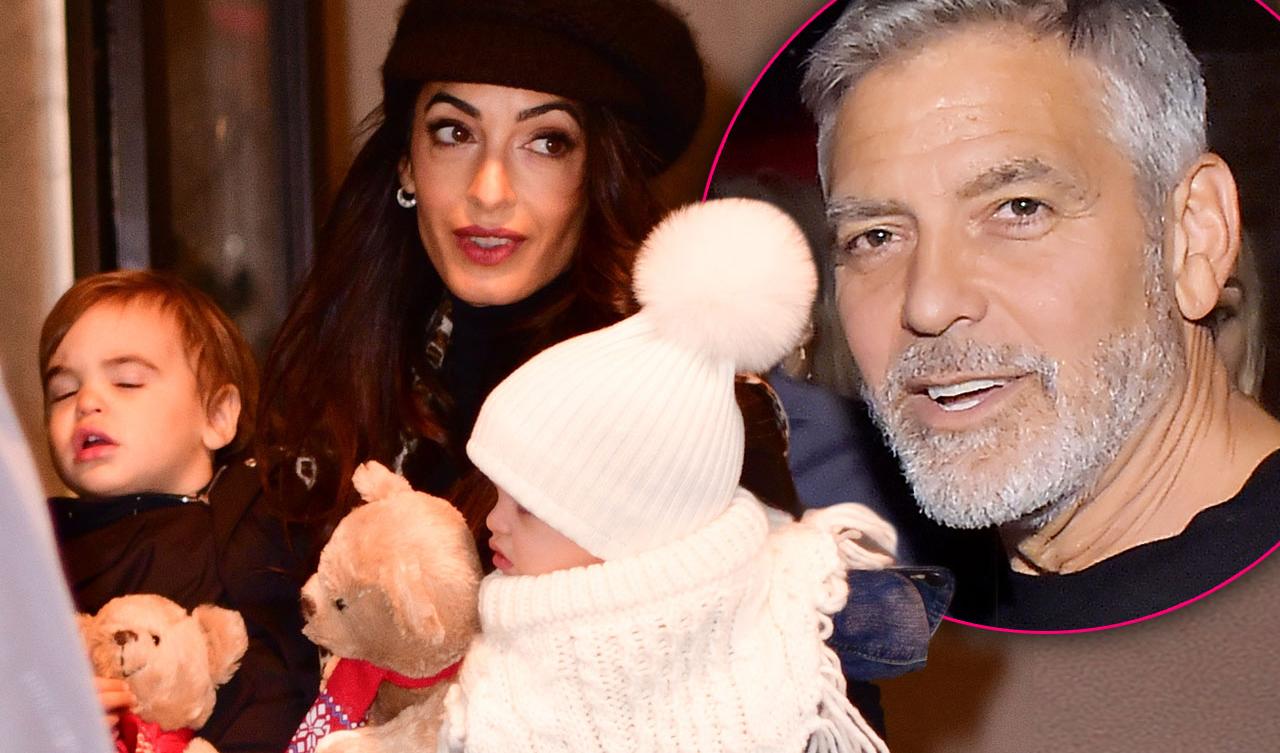 George Clooney Not Spotted With Twins Amid Amal Clooney Marriage Drama