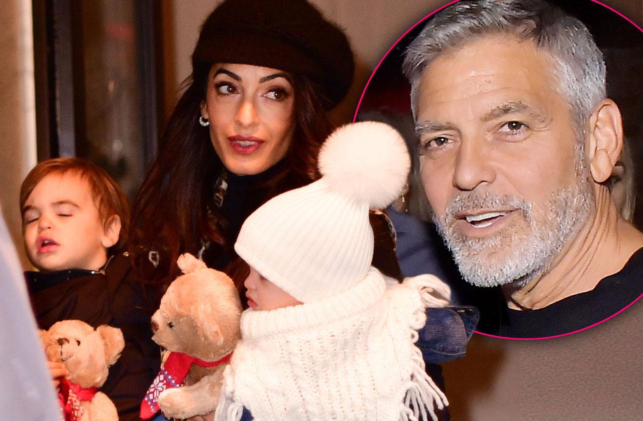 George Clooney Twins Amal Clooney Marriage Drama Pp ?position=top