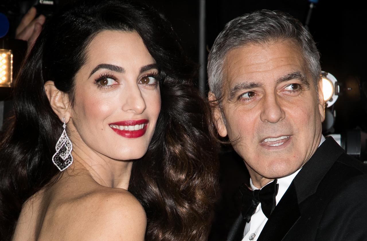 //geroge clooney twins billionaires PP