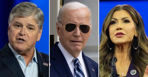 sean hannity joe biden dog put down interview puppy killer kristi noem