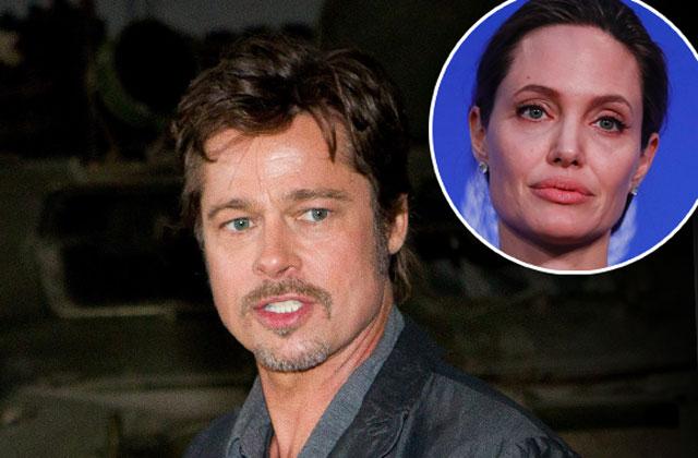 brad pitt lived on whiskey angelina jolie divorce