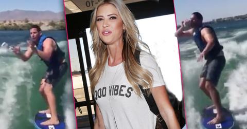 christina el moussa divorce tarek el moussa drinking boating pics