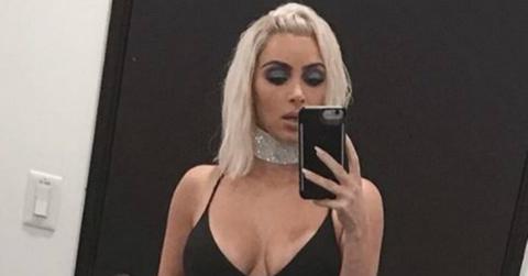 //naked kim kardashian instagram