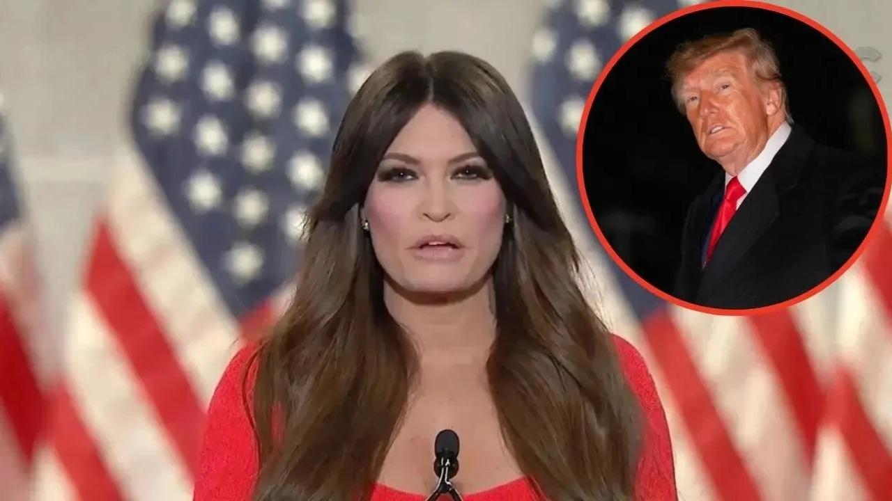 Photo of Kimberly Guilfoyle, Donald Trump