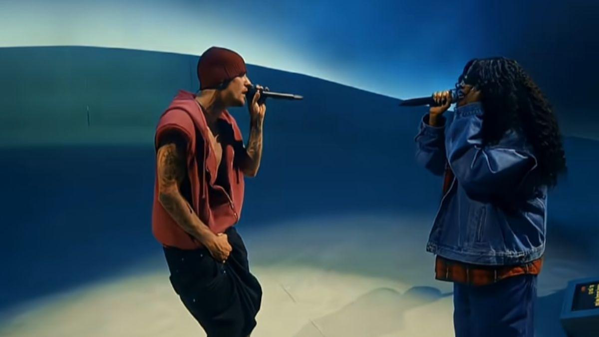Photo of Justin Bieber and SZA